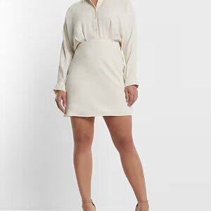 Express Cream Portofino Dress Shirt